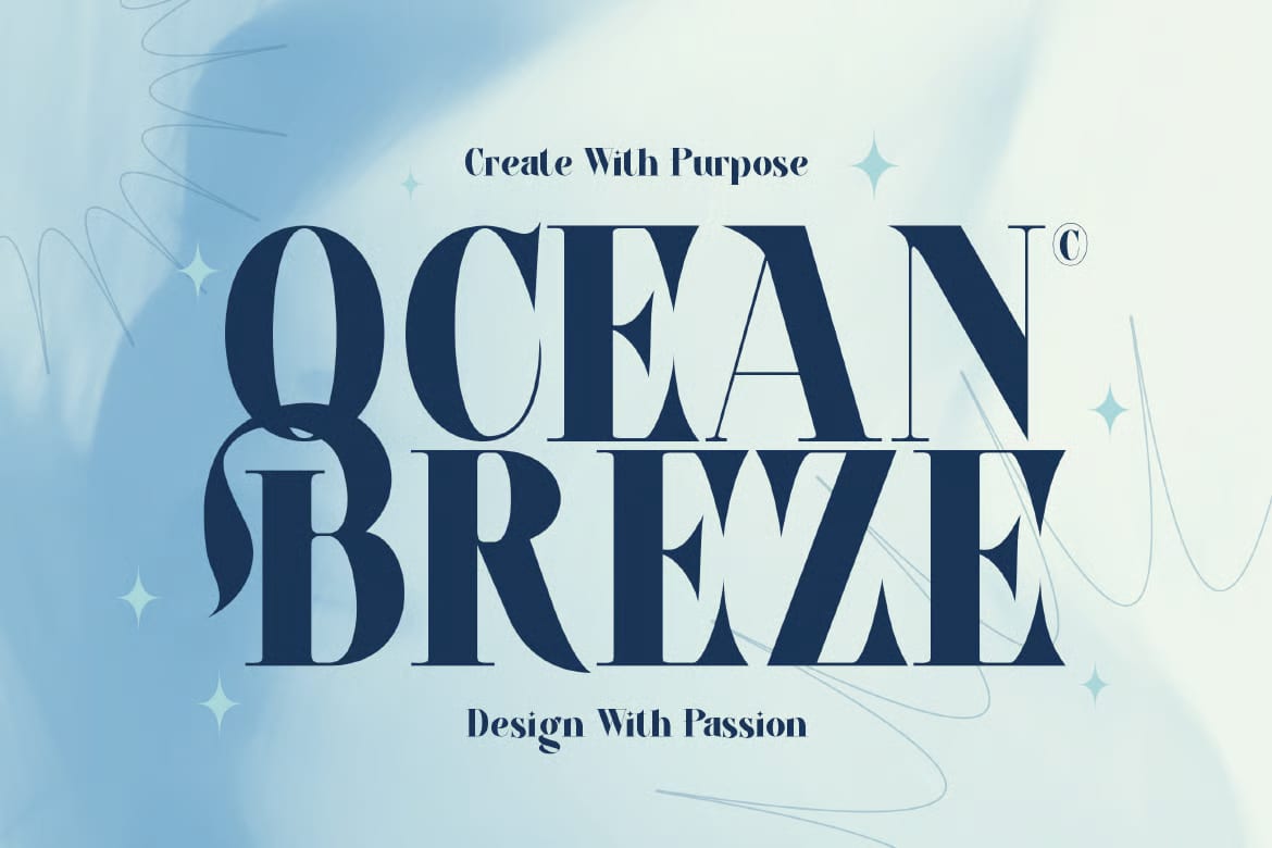 Roca Pova Free Unique Serif Display Font 2