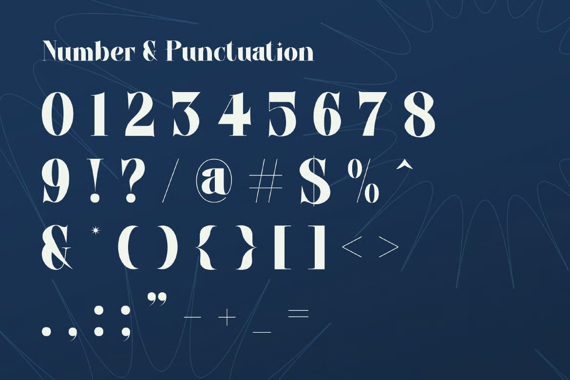 Roca Pova Free Unique Serif Display Font 6