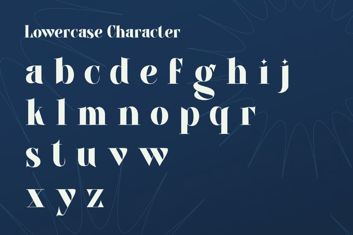 Roca Pova Free Unique Serif Display Font 7