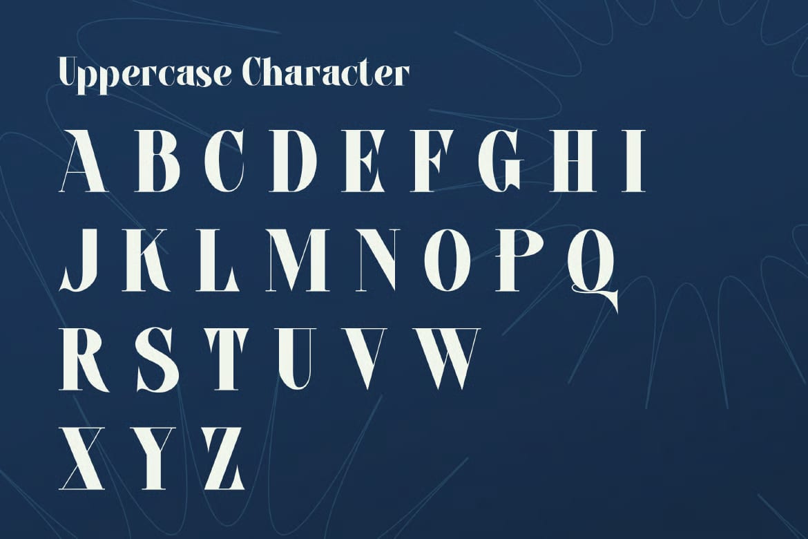 Roca Pova Free Unique Serif Display Font 8