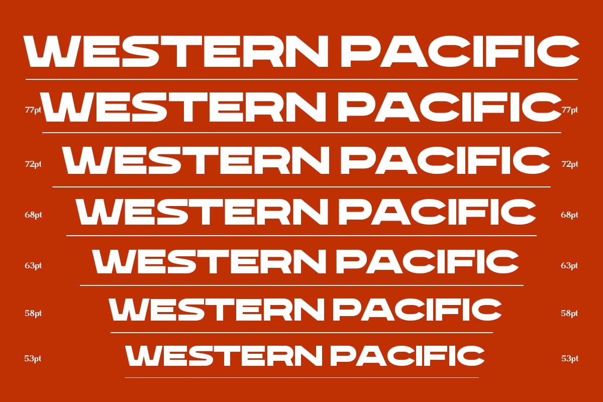Rodbay Free Bold Extended Geometric Display Typeface 4