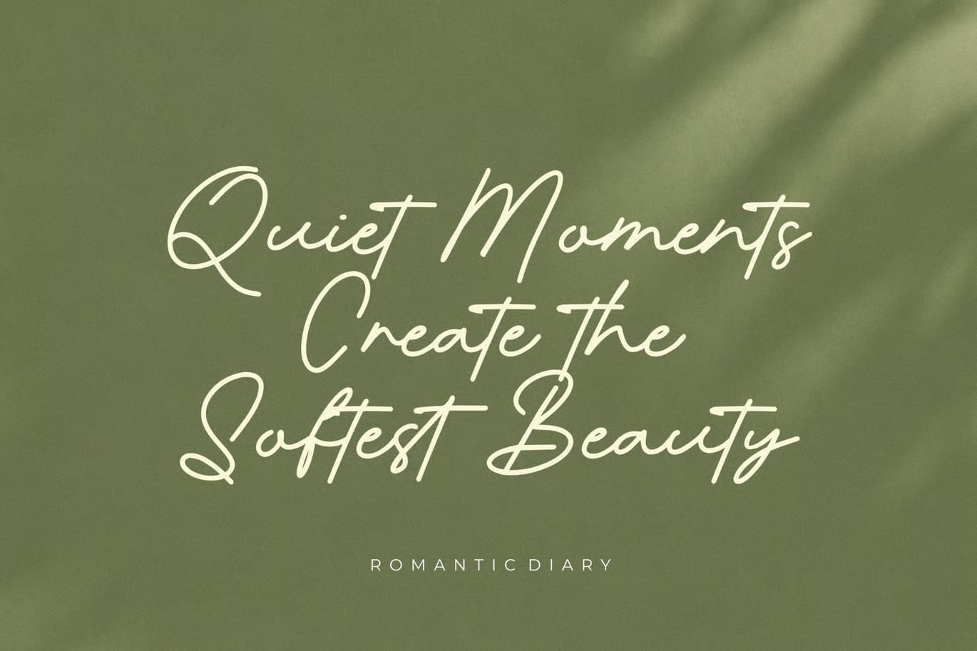 Romantic Diary Free Signature Font 2