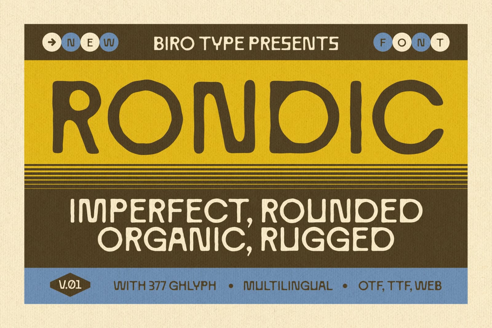 Rondic Free Font 1