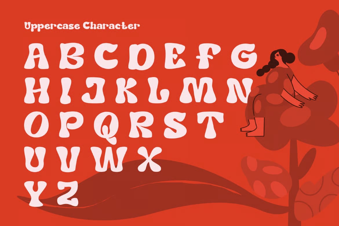Rumber Free Bold Quirky Display Font 6