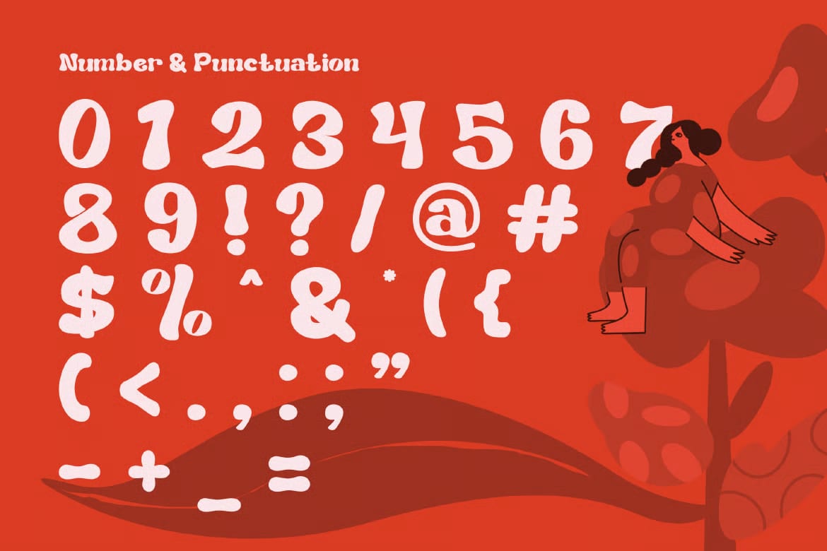 Rumber Free Bold Quirky Display Font 8