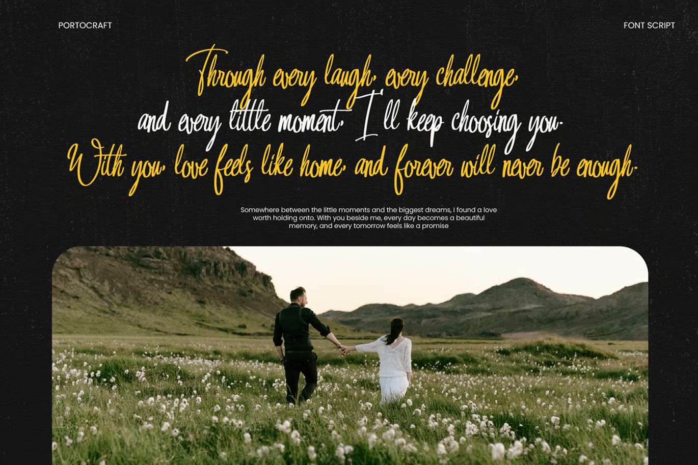 Shouthamton Brother Free Modern Signature Script Font 7