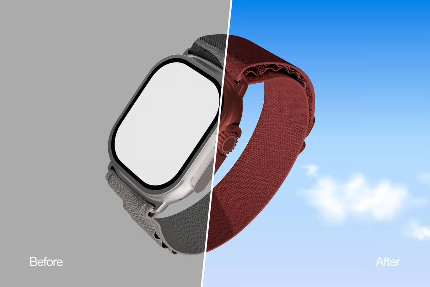 Smartwatch on a Bicycle Free Mockup 8