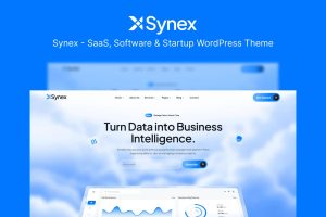 Synex Free SaaS, Software & Startup WordPress Theme 1