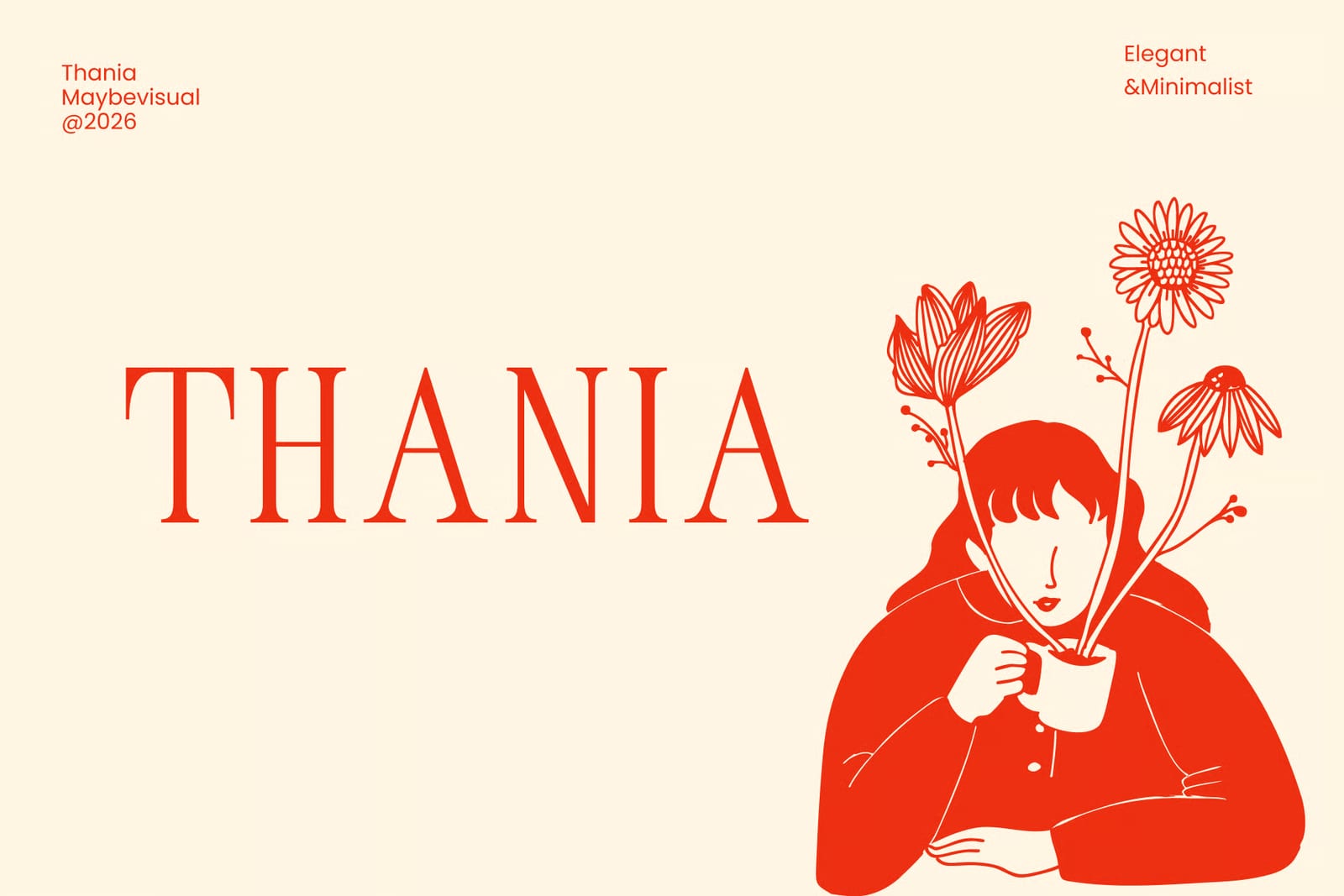 Thania Free Serif Font 1