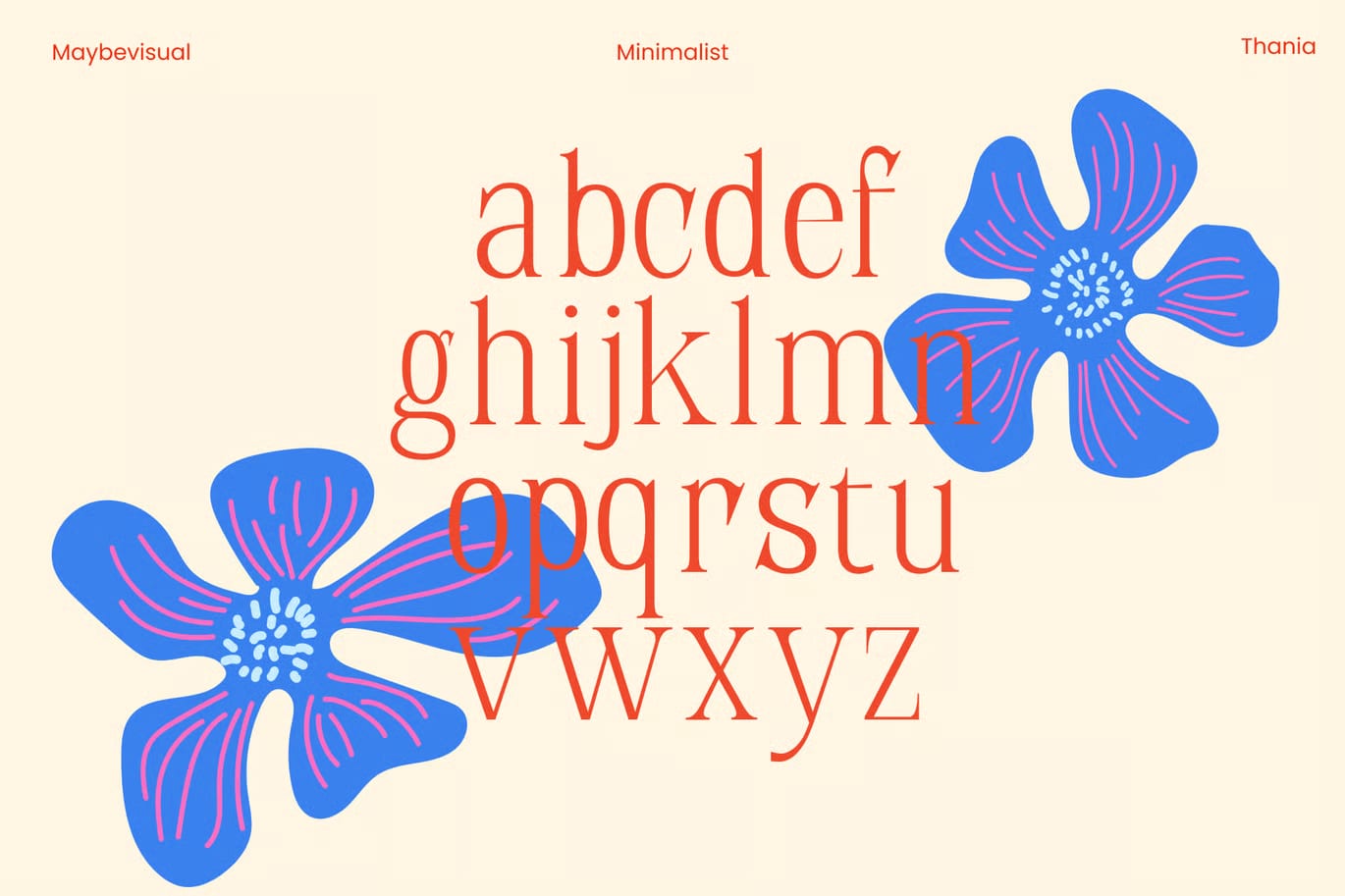 Thania Free Serif Font 4
