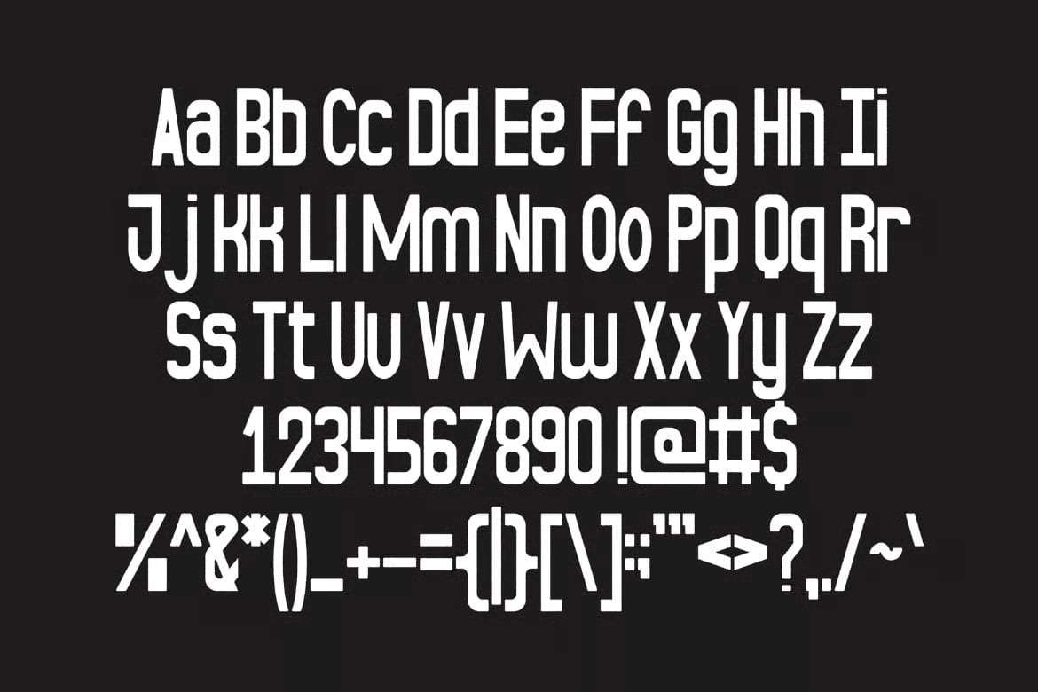 ThinkG Free Font 2