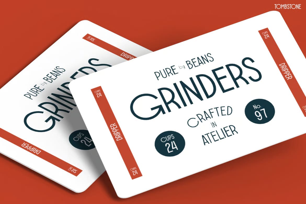 TOMBSTONE Free Retro Condensed Display Font 7