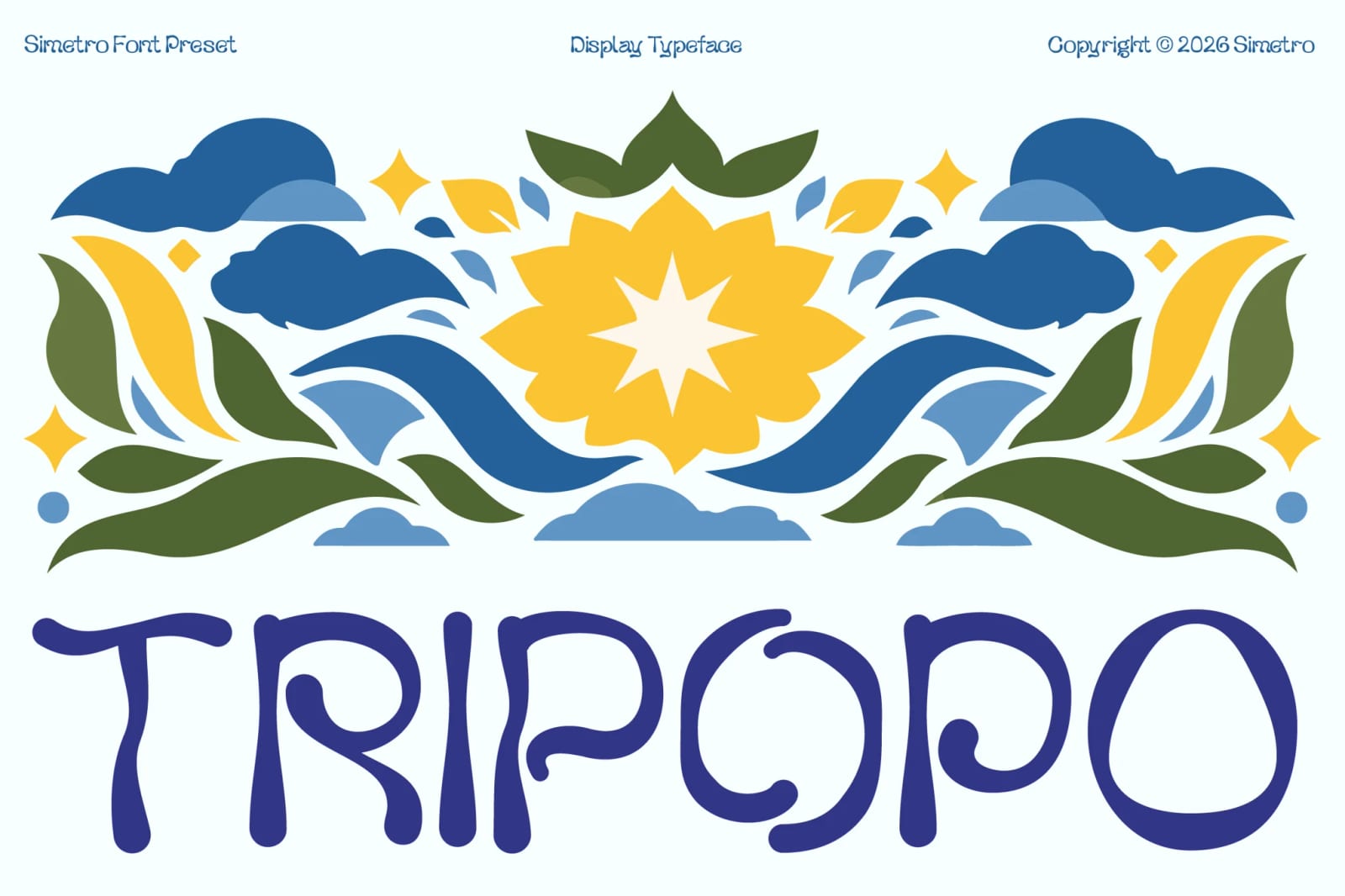 Tripopo Free Playful Whimsical Display Font 1