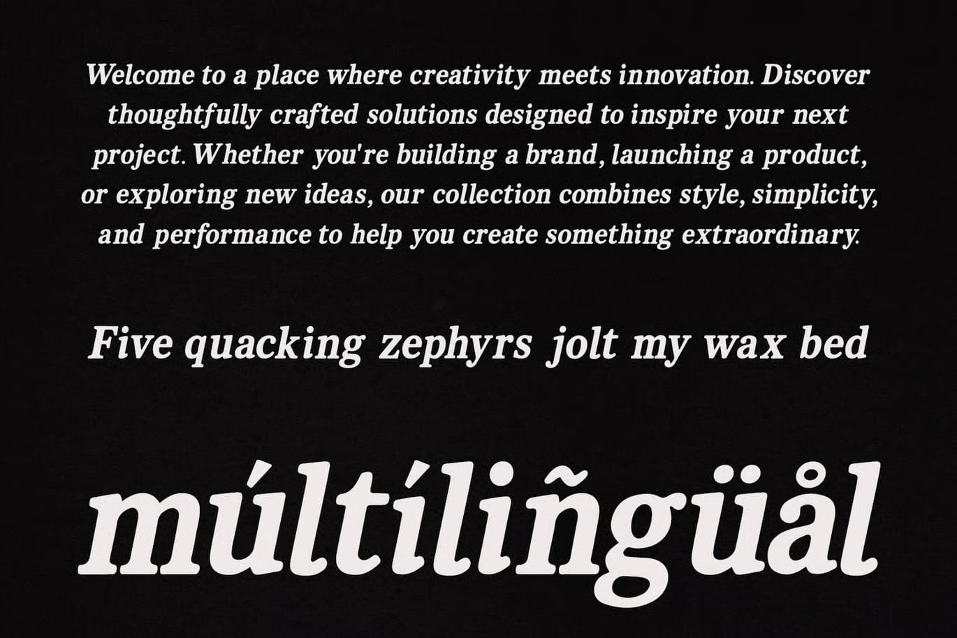 Vanielst Free Serif Display Font 5