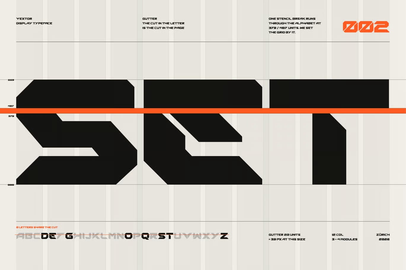 Vextor Free Edgy Futuristic Typeface 2