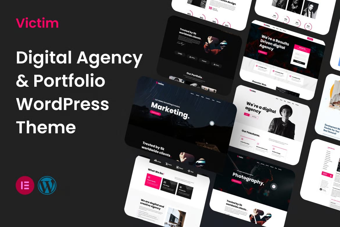 Victim Free WordPress Theme 1