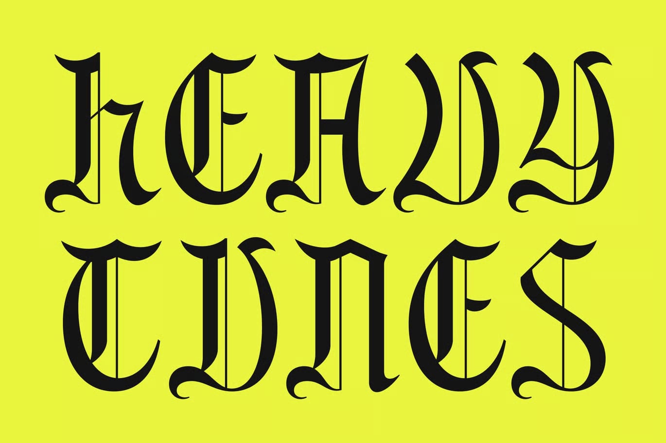Wilder Free Blackletter Font 2