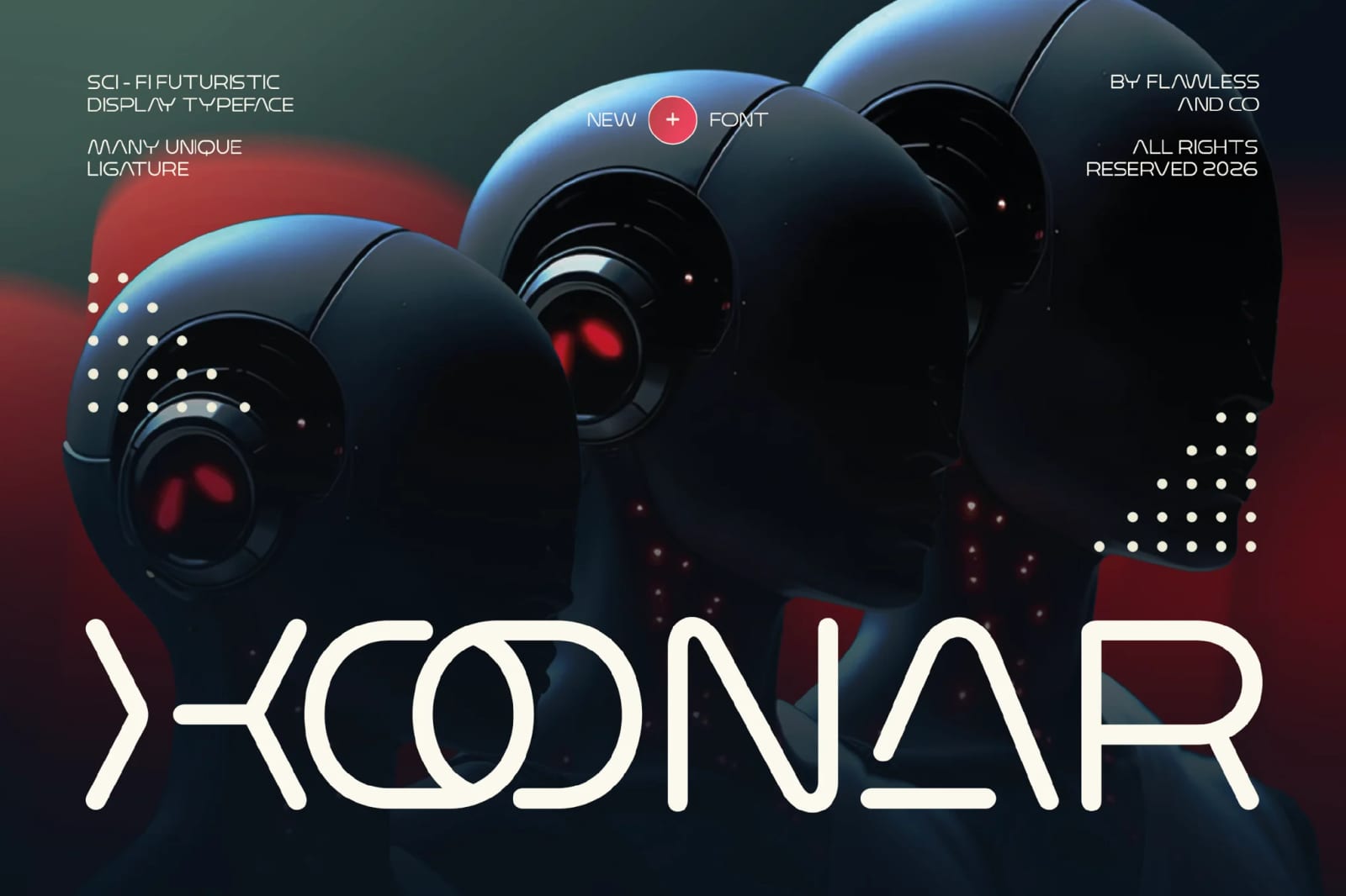 Xoonar Free Futuristic Display Font 1