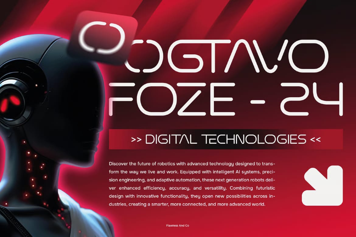 Xoonar Free Futuristic Display Font 3