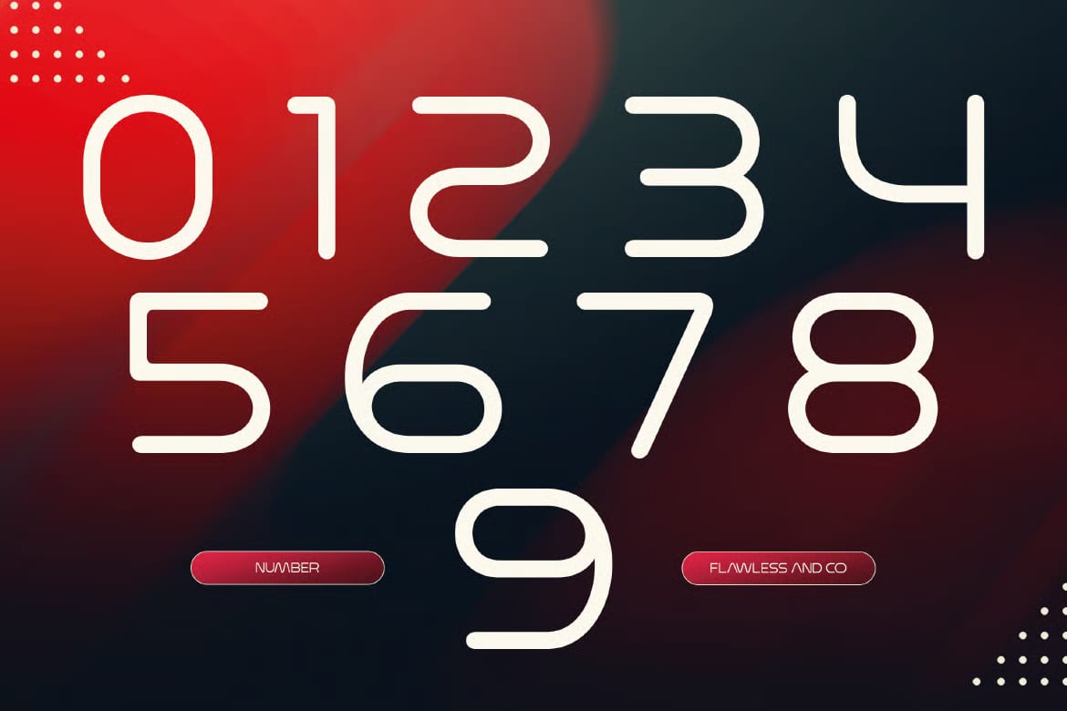 Xoonar Free Futuristic Display Font 4