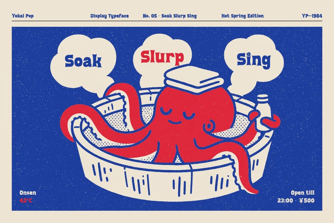 Yokai Pop Free Vintage Japanese Pop Typeface 8