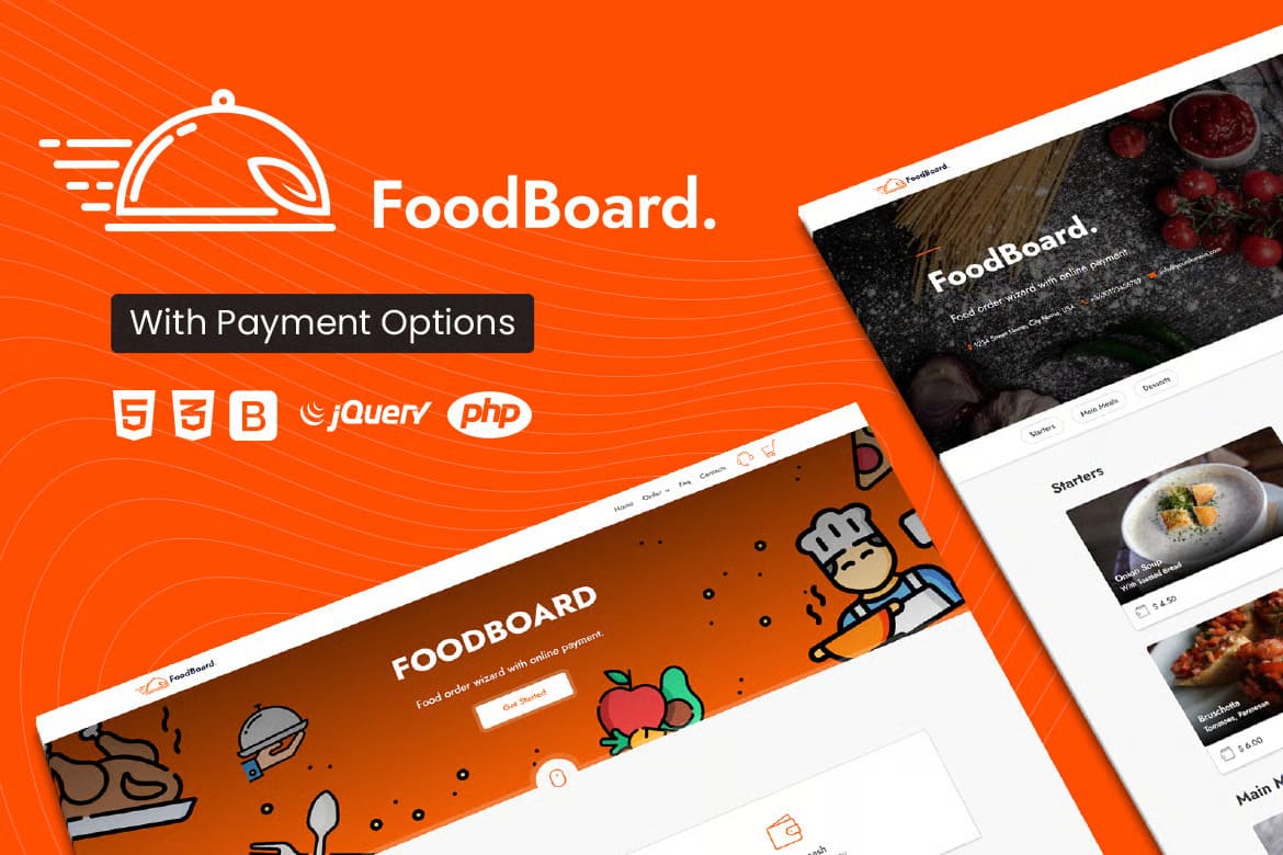 FoodBoard-Food-Order-Template-with-Online-Payment