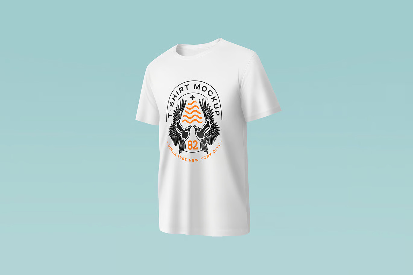 Free-Realistic-T-Shirt-Mockup