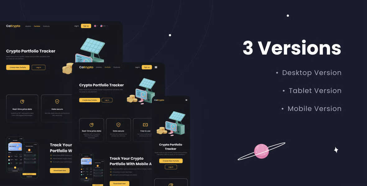 CaKrypto Free UI Kit – Crypto Market App & Web Screens-2_compressed