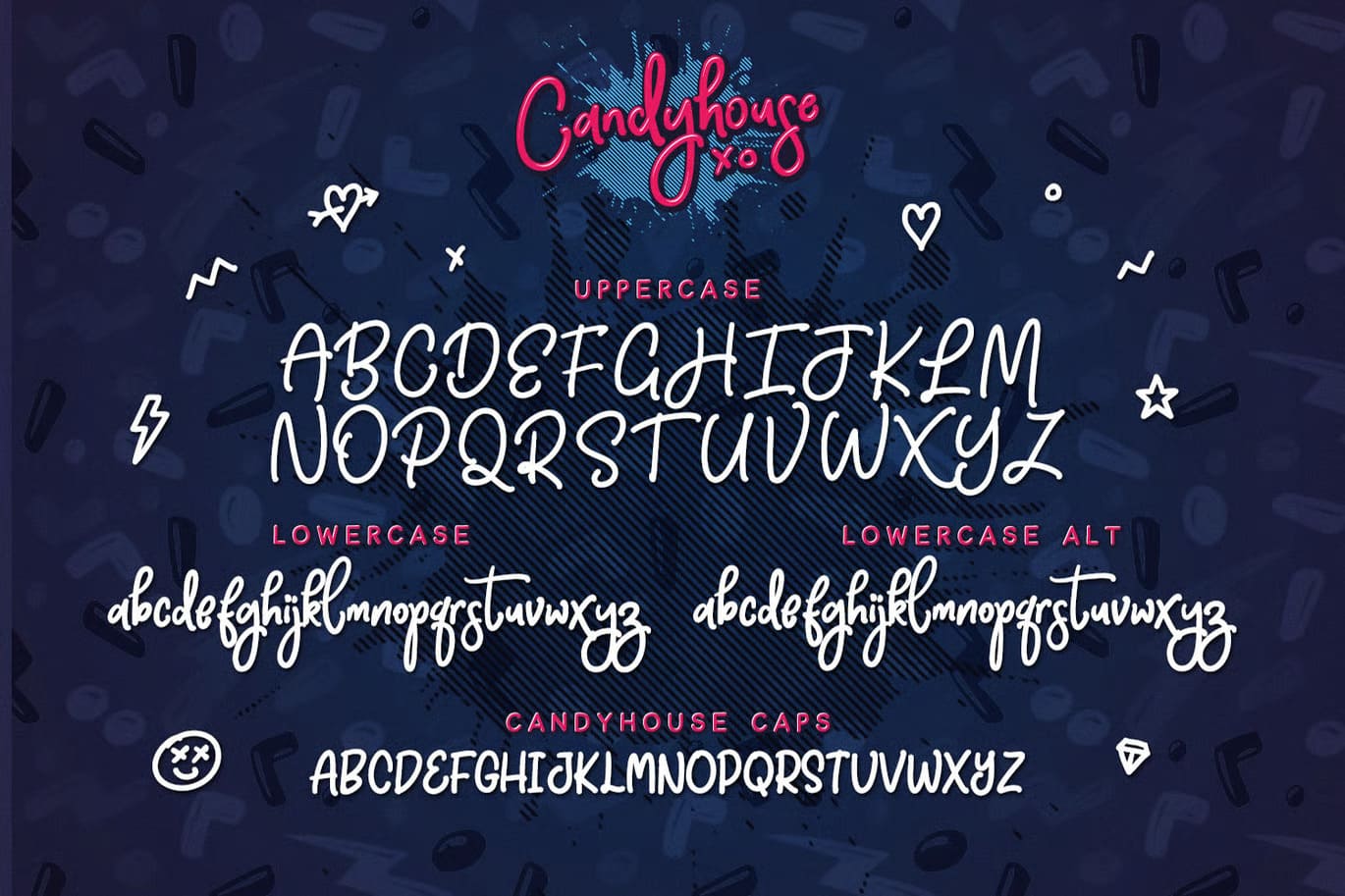 Candyhouse-Free-Font–Playful-Handwritten-Style-3