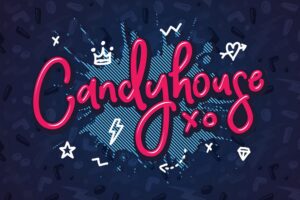 Candyhouse-Free-Font–Playful-Handwritten-Style