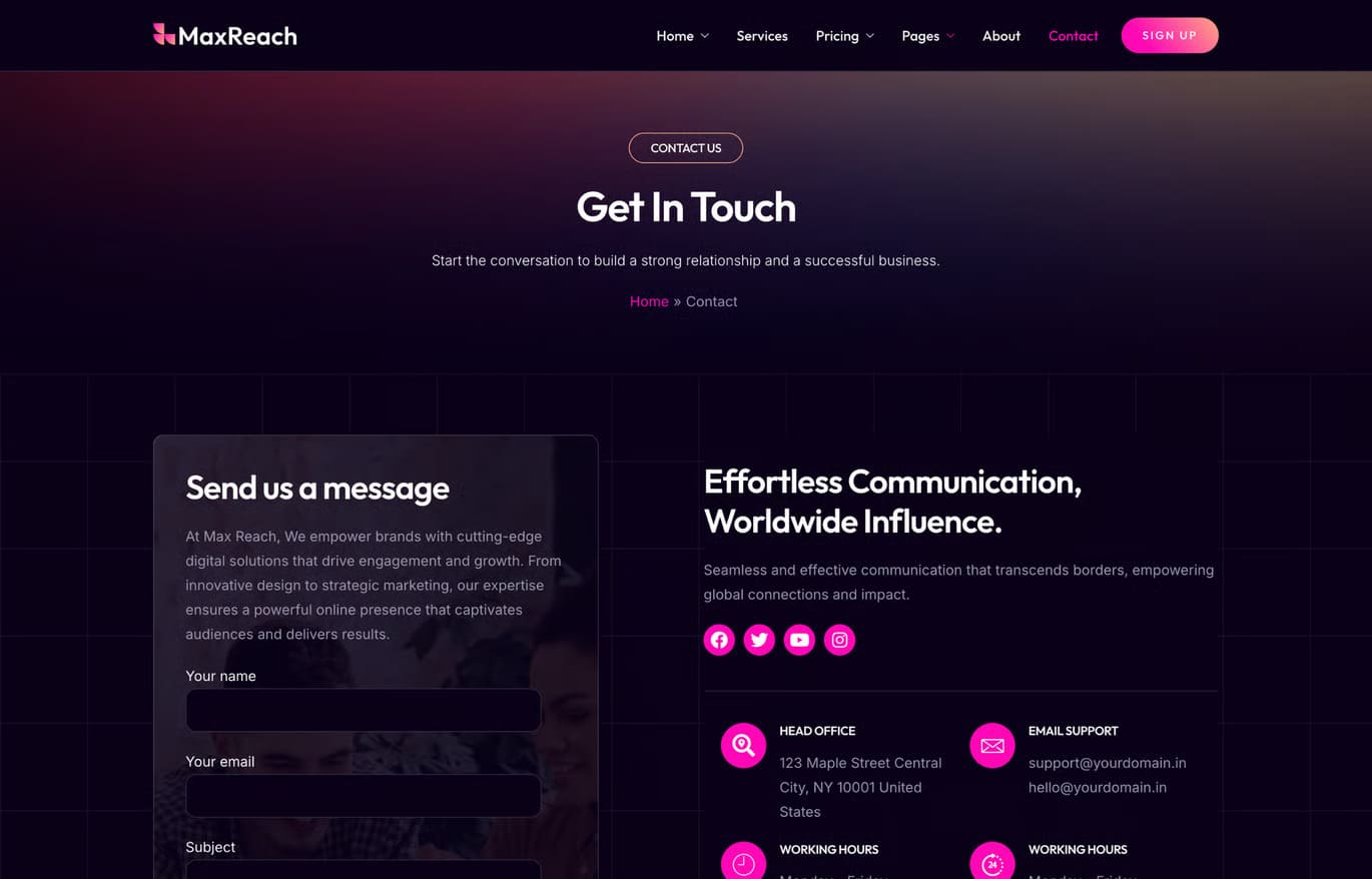 MaxReach-Free-SEO-Digital-Marketing-Agency-Theme-2